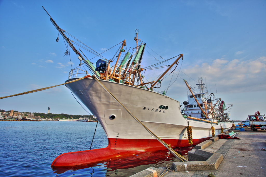 ＨＤＲ　漁船