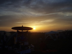 夕暮れ