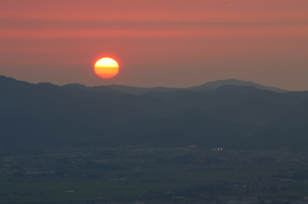 太陽のグラデーション