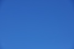 有無を言わさず、青空。
