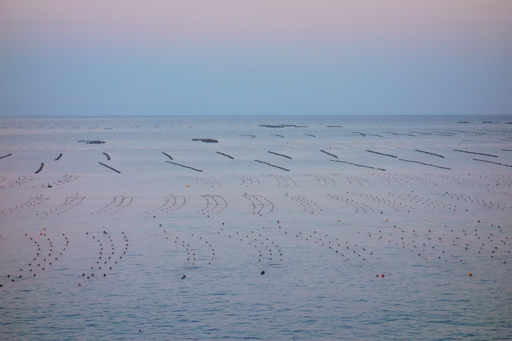 夕刻の南三陸海岸