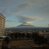 向こうの富士山