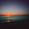sun set～12月の海