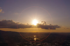散居村㉒　太陽に輪