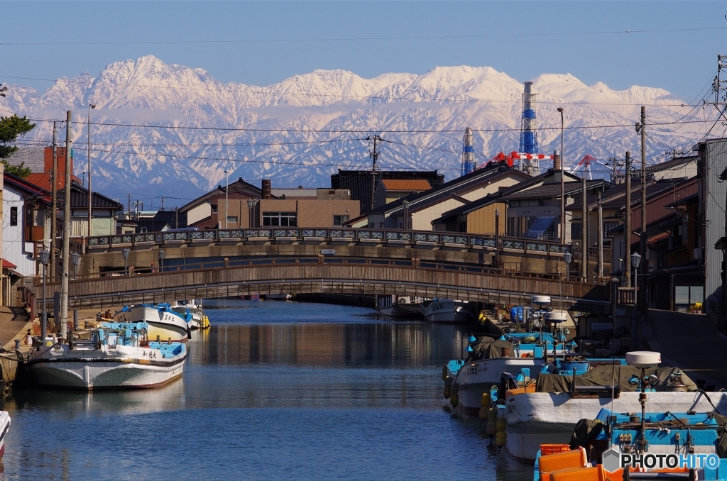 剣岳と内川