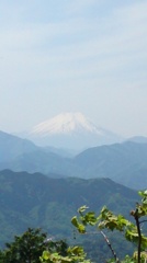 高尾山山頂から。