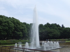 噴水。
