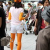 派手なタイツ