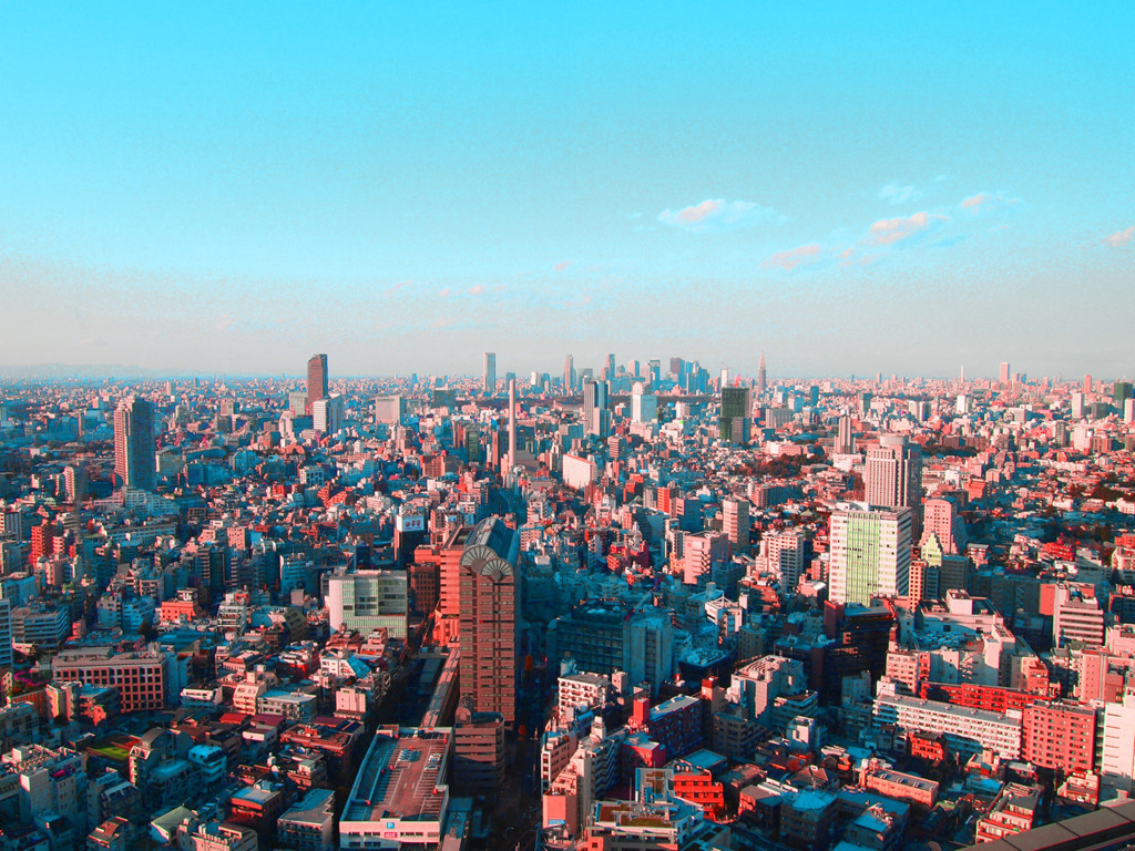 東京の空とまち