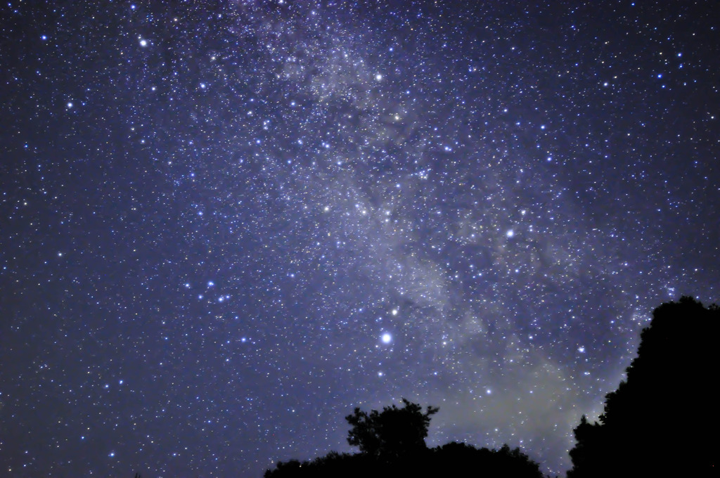 夜空の輝き