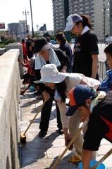 親子で大奮闘