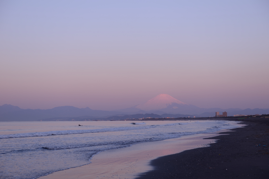 湘南から見る富士