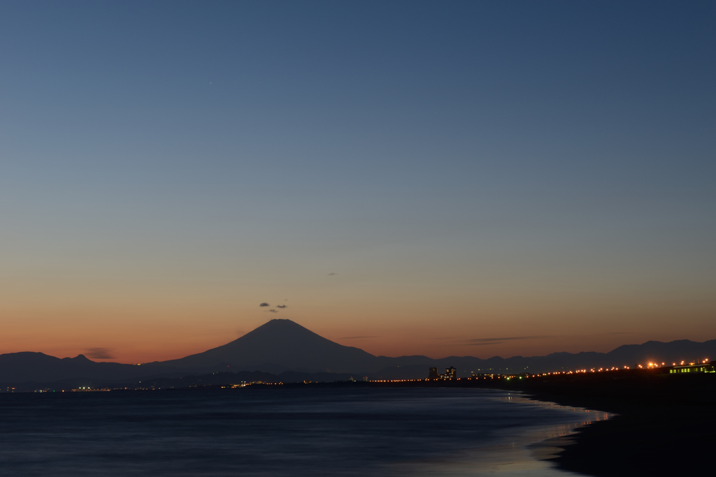 Fuji 夕暮れ