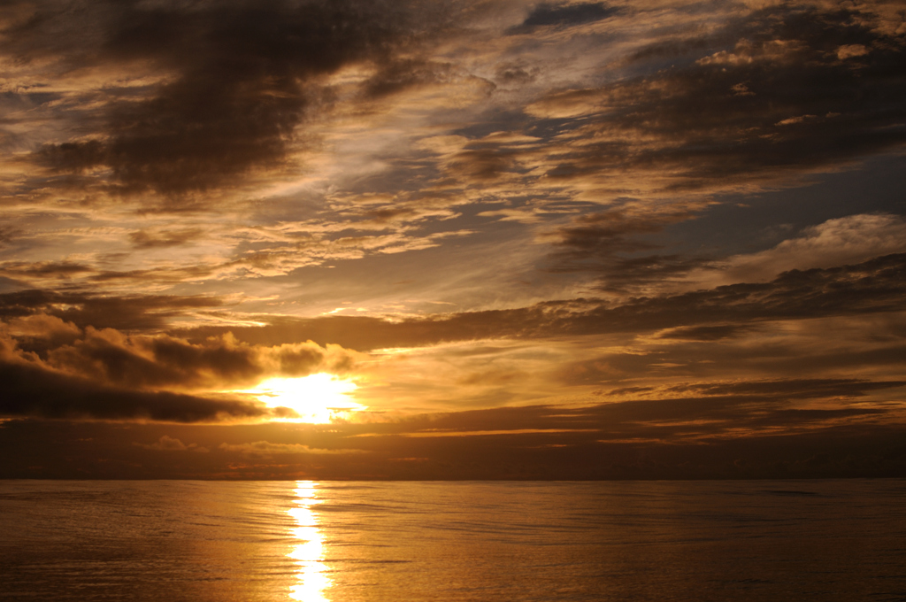 人生で一番の夕日