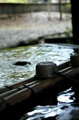 山寺にて