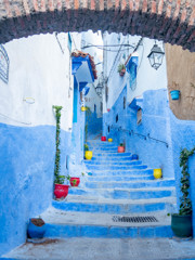 モロッコ　青い街シャウエン２
