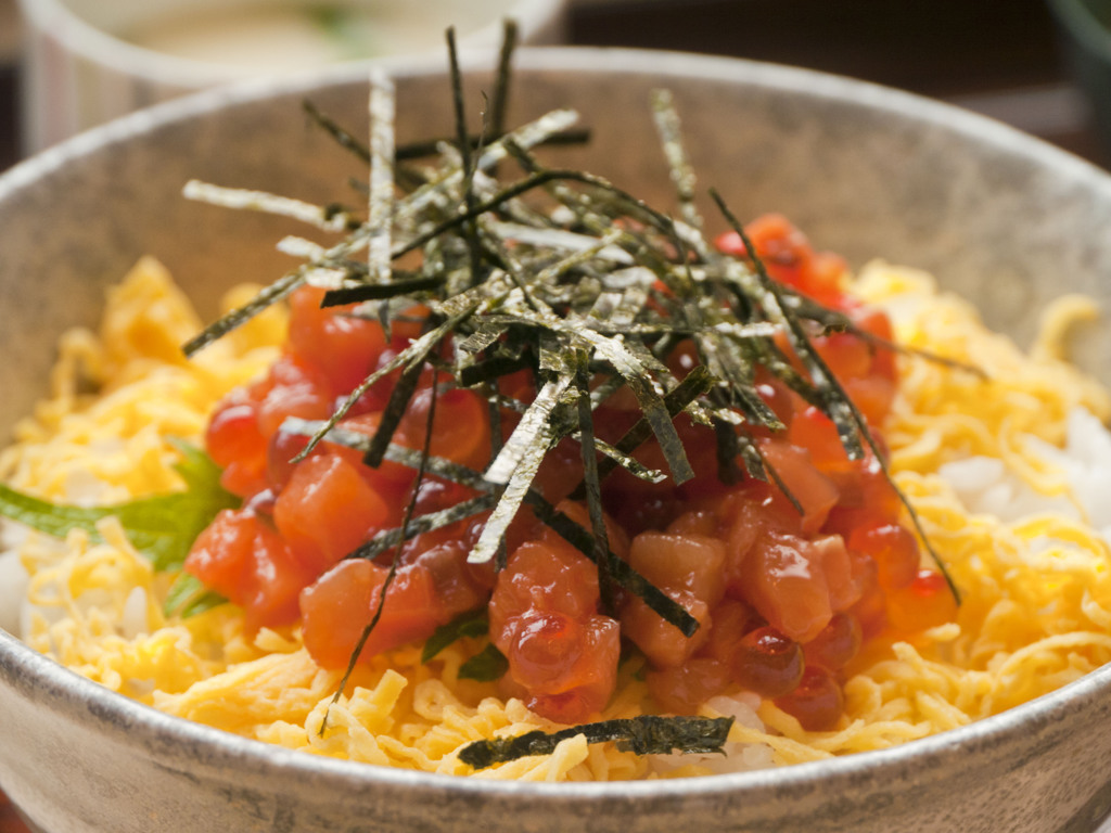 鮭親子丼2