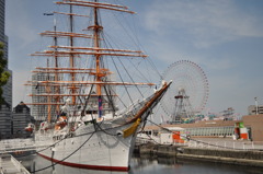日本丸＋コスモクロック