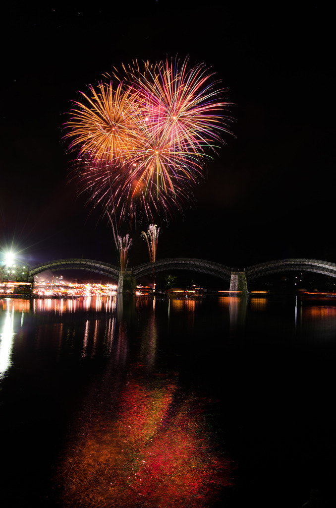 夜空に咲く華