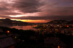 長崎～夕焼け