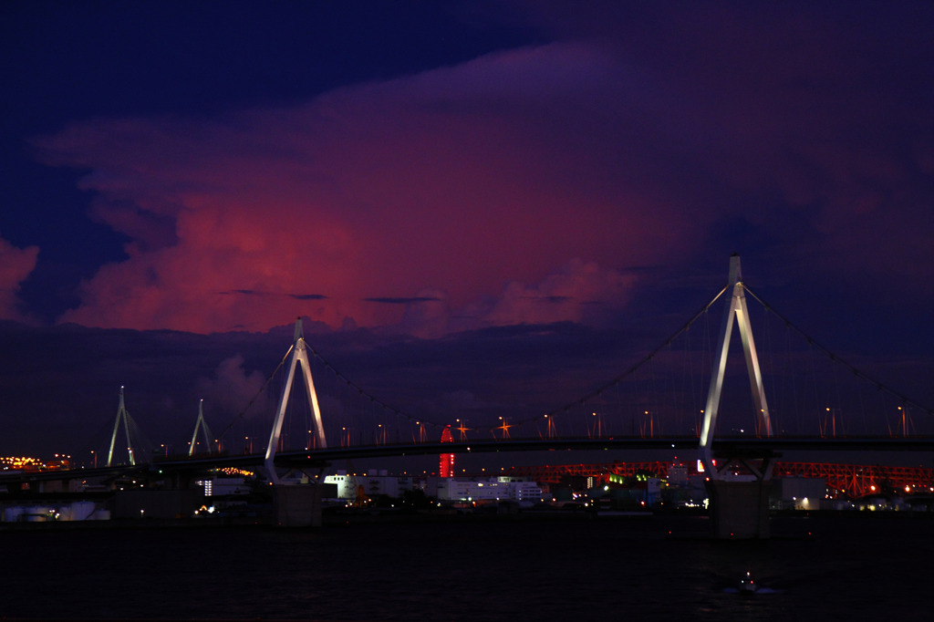 東の空