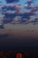 大阪の空の下で