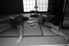 宿題中！