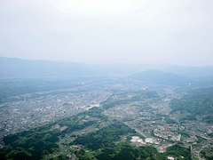 武甲山　山頂1304ｍからの眺め
