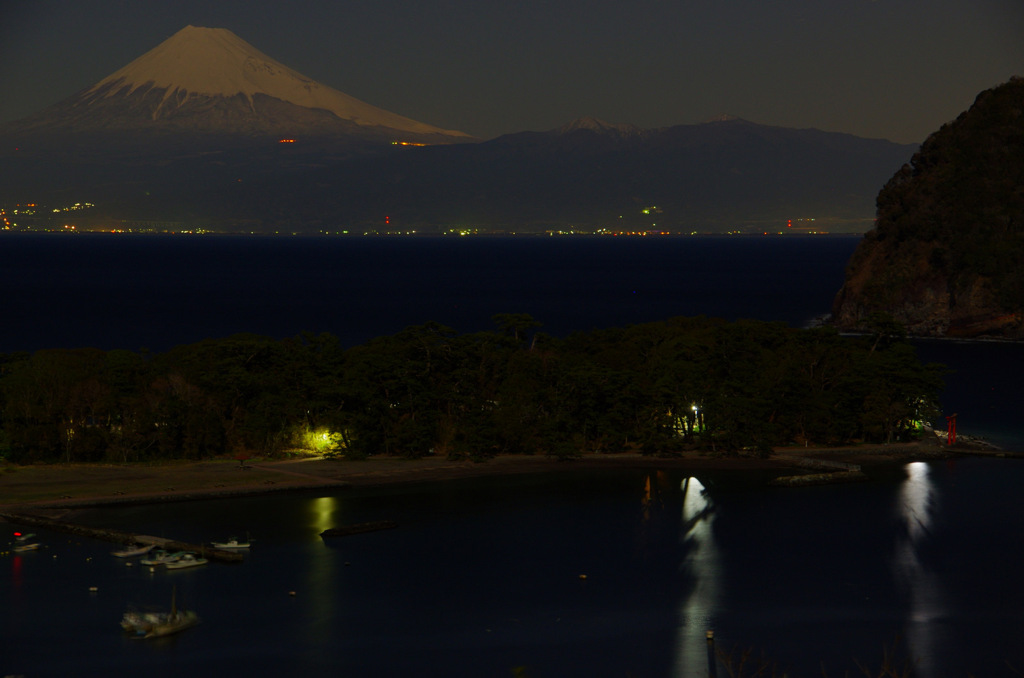 月夜の晩