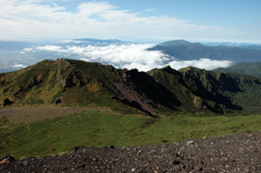 岩手山から鬼ヶ城