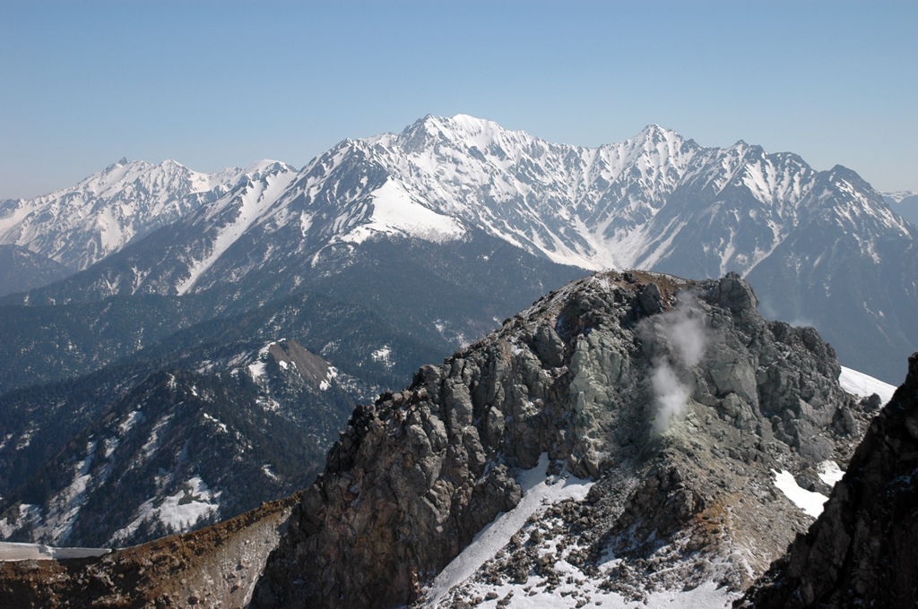 焼岳南峰