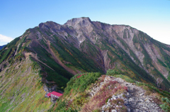 中岳から五竜岳