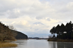 冬空の下