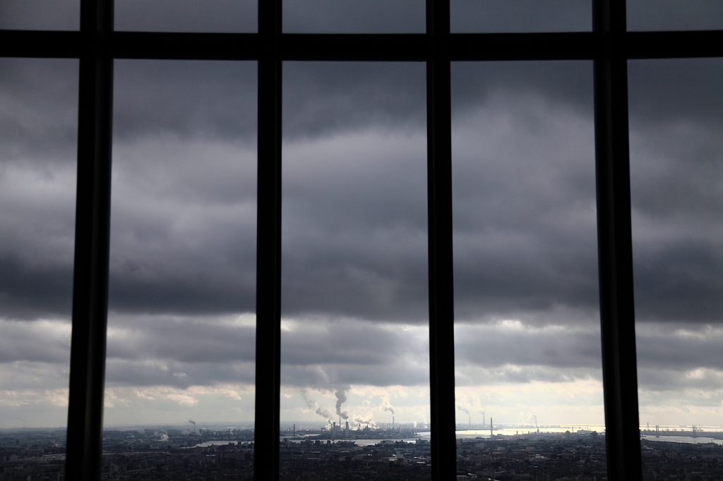 cloud from the factories
