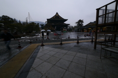 冬の雨