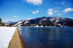 白と青と透明