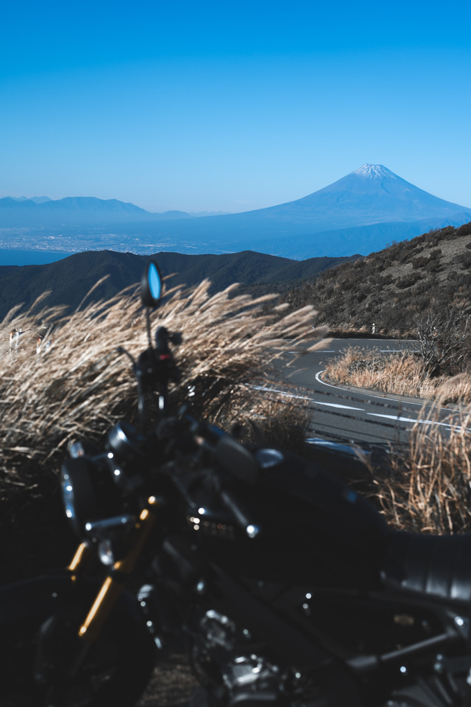 西伊豆スカイラインからの富士山