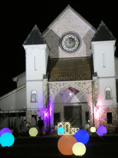 ハイジの村のイルミネーション