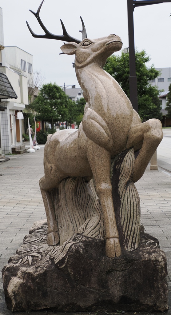 鹿島神宮のWelcome Deer