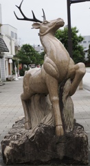 鹿島神宮のWelcome Deer