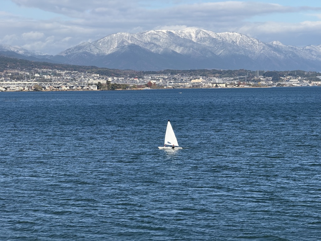 去年のiPhoneの望遠試写〜琵琶湖〜