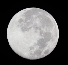 前日が満月だった泣