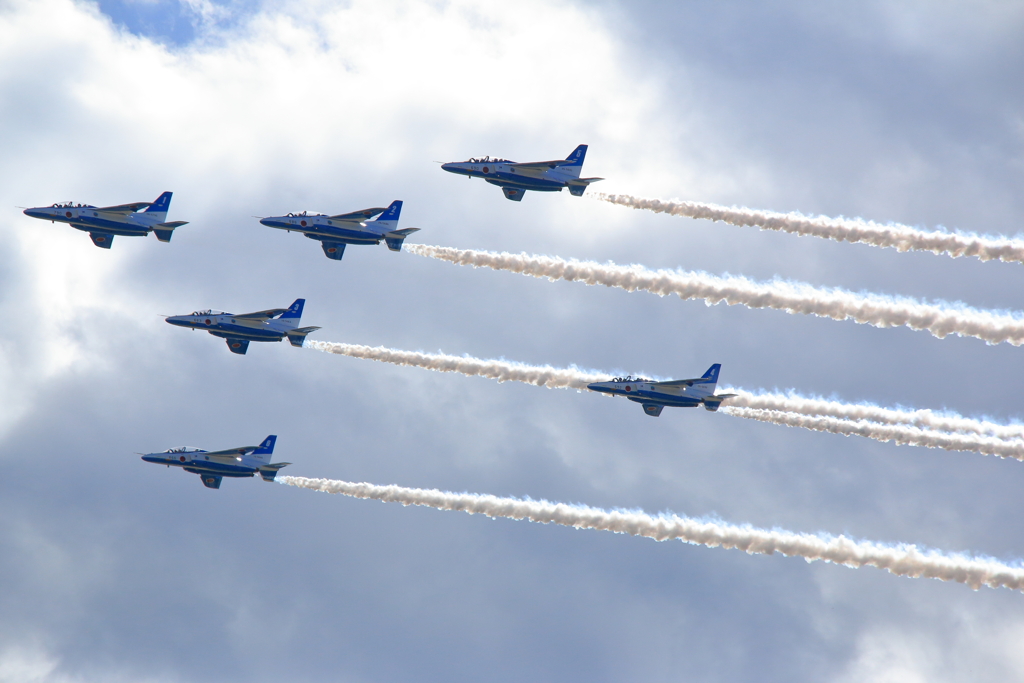 入間航空祭2025　ブルーインパルス