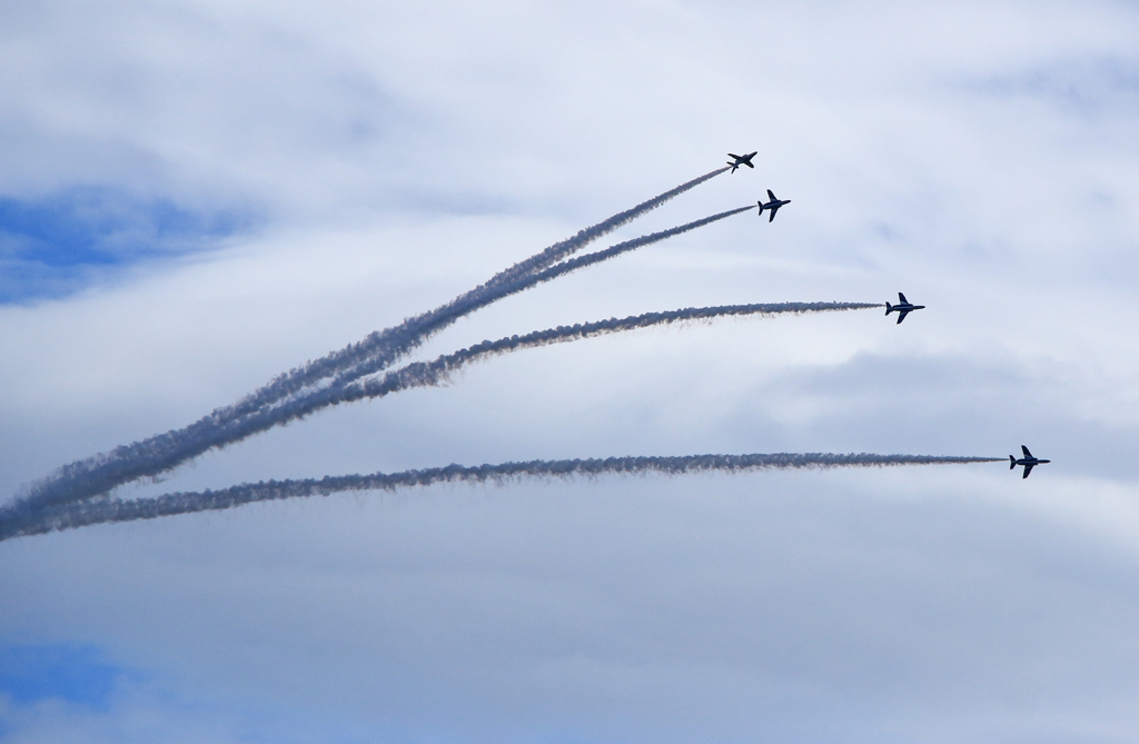 入間航空祭2025　ブルーインパルス