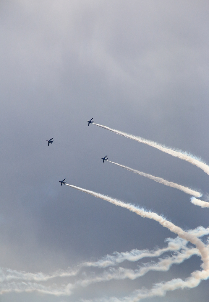 入間航空祭2025　ブルーインパルス