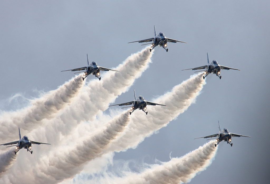 入間航空祭2025　ブルーインパルス