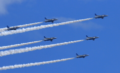 入間航空祭2025　ブルーインパルス