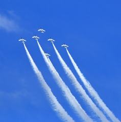 入間航空祭2025　ブルーインパルス