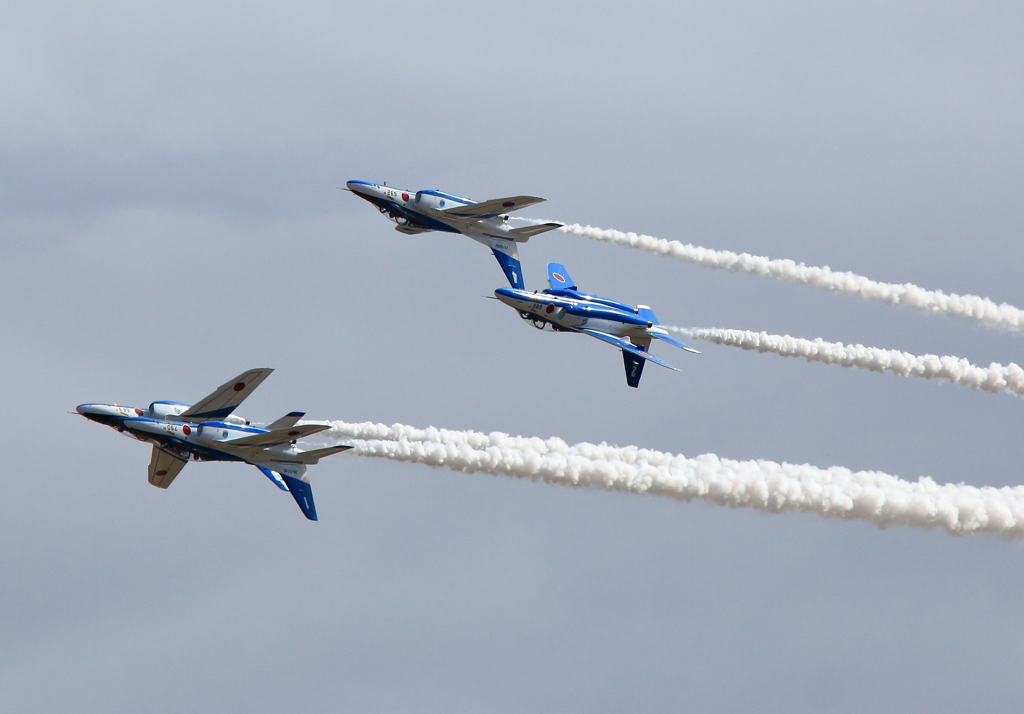 入間航空祭2025　ブルーインパルス