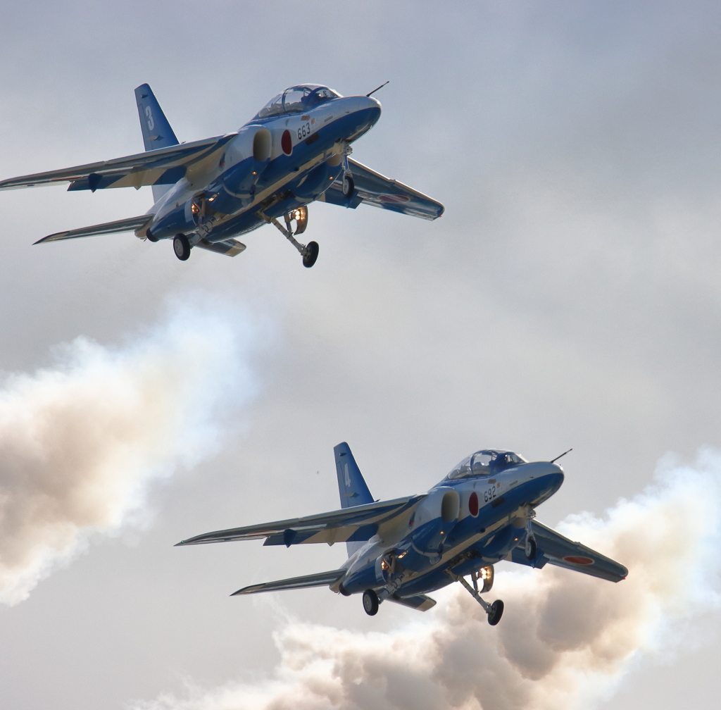 入間航空祭2025　ブルーインパルス